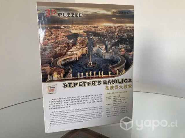 Puzzle 3d basilica san pedro - Imagen 3