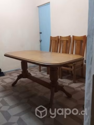 Mesa comedor con 6 sillas