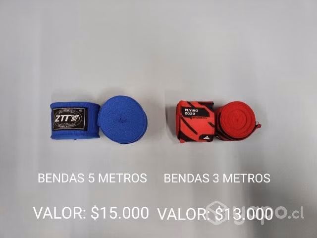 Vendas y guantes boxeo y karate