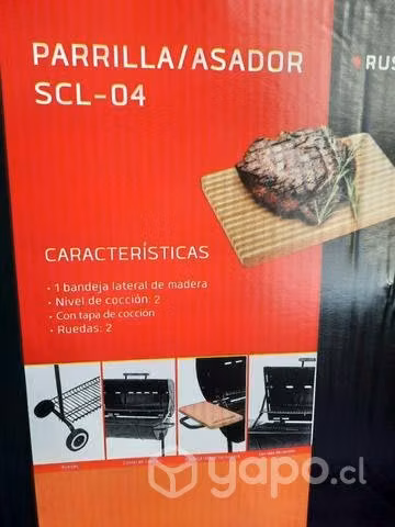PARRILLA MR BEEF. The chef of grill