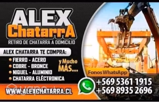 Chatarra se retira en su domicilio
