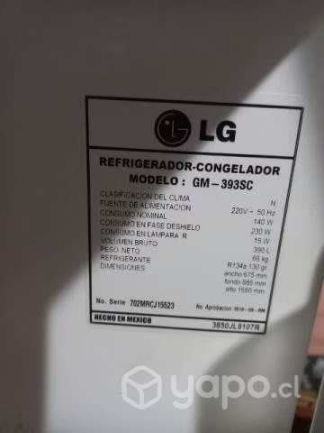Refrigerador LG