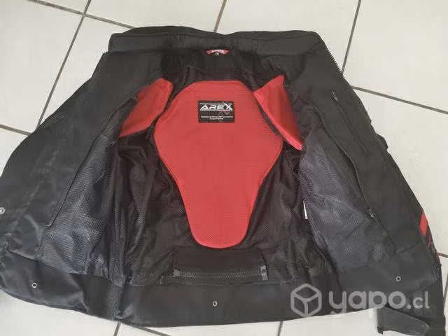 Chaqueta de protección para moto