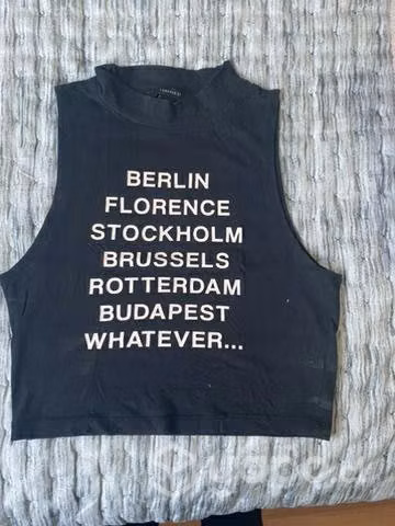 Crop top forever 21