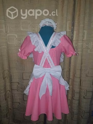 Vestido Rosado Maid