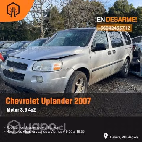 Cigüeñal chevrolet uplander 2007