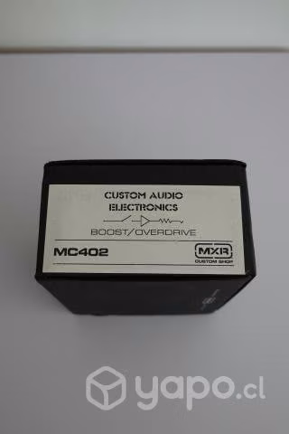 Overdrive / Boost MXR, custom audio electronics - Imagen 5