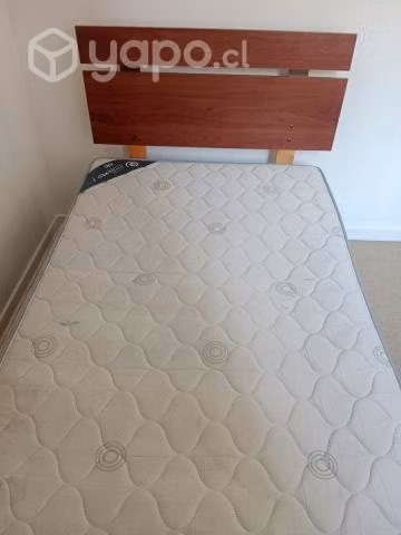 Cama plaza y media
