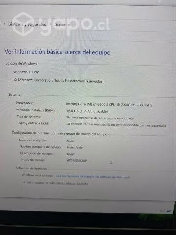 Notebook Dell core i7 , 16gb ram, 2 gb video ATI