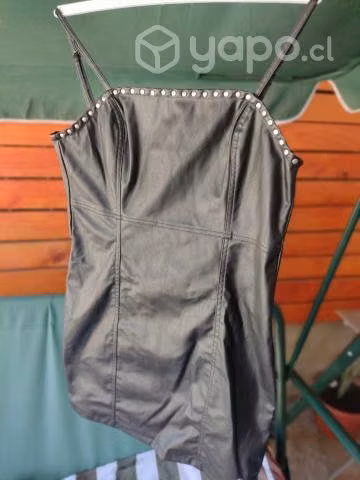 Vestido ecocuero - Imagen 3