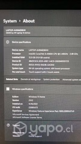Notebook hp omen - Imagen 2