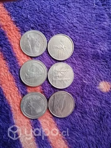 Monedas quarter dollar