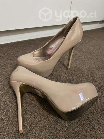 Tacones beige - Imagen 3