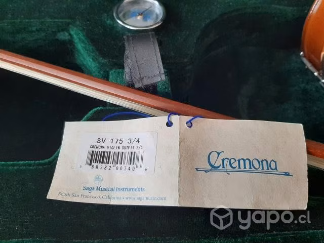 violín SV 175 3/4 Cremona