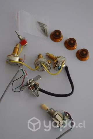 Gibson potes, switchcraft, perillas, switch