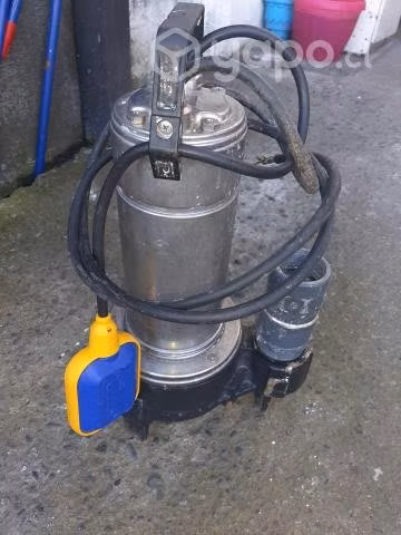 Bomba de agua triturable sumergible 1.5 HP