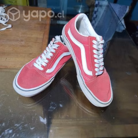 Zapatillas vans rojas