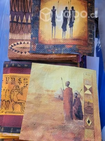 Servilletas y láminas decoupage - Imagen 2