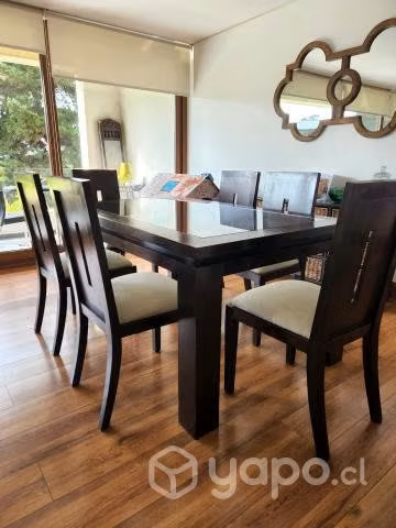 Juego de Comedor con 6 sillas