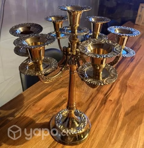 Candelabro Original Bronce Importado- Sinaisefer