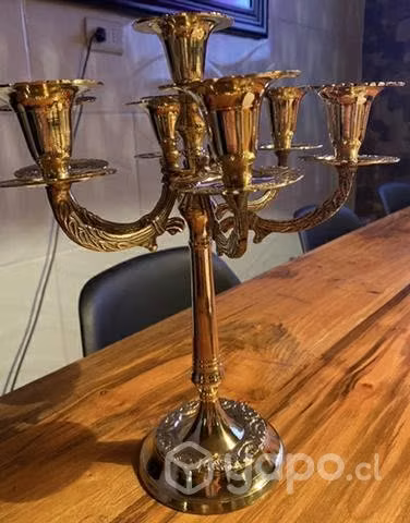 Candelabro Original Bronce Importado- Sinaisefer