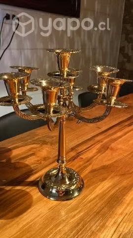 Candelabro Original Bronce Importado- Sinaisefer