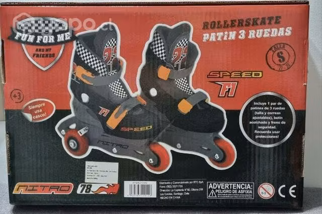 Patines niños 3 ruedas nuevos