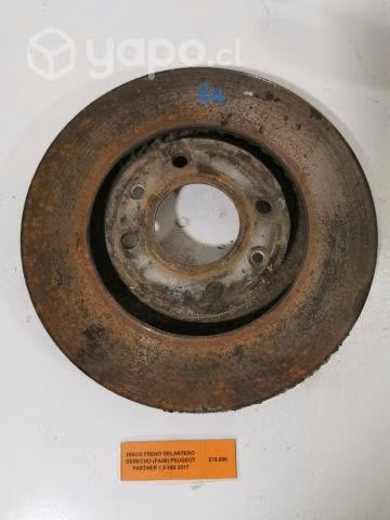 Disco Freno Delantero Derecho (PA56) Peugeot Partn