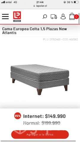 Cama Celta 1.5 - Imagen 3