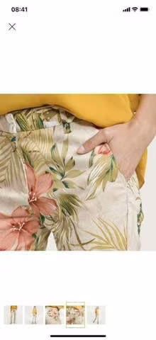 Pantalón capri marca Apology, Nuevo, talla 42