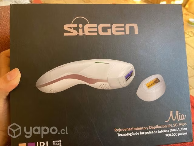Depiladora Luz Pulsada Siegen y Rejuvenecedora