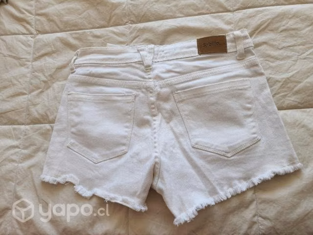 Short Blanco Sybilla