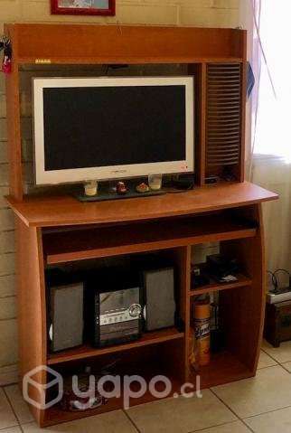 Mueble televisión madera - Imagen 2