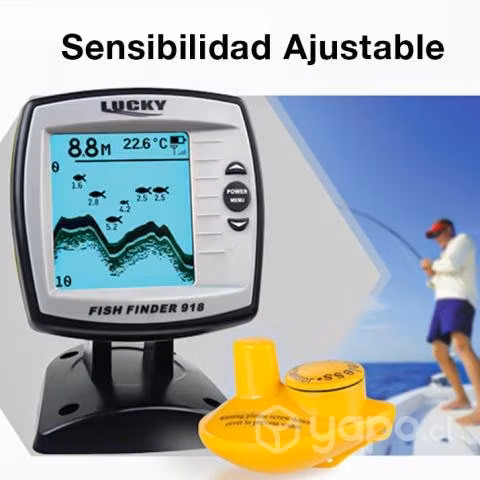 Sonar Ecosonda Pesca Buscador Peces 100m