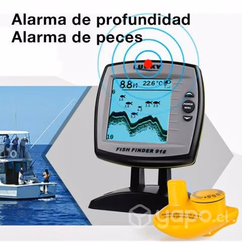 Sonar Ecosonda Pesca Buscador Peces 100m