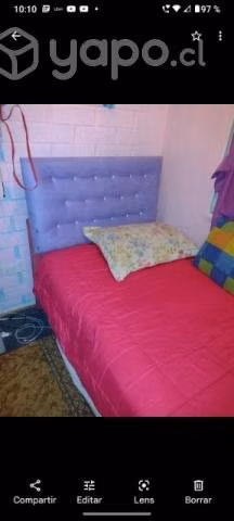 colchon king y cama
