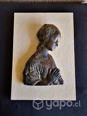 Cuadro Virgen - Madonna Estilo 1ª Mitad Siglo XV - Imagen 4