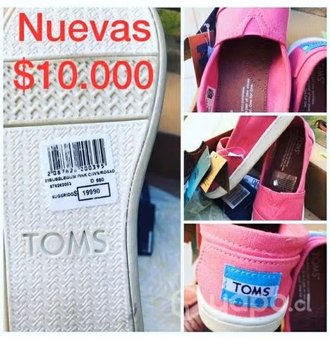 Alpargatas de niña marca TOM