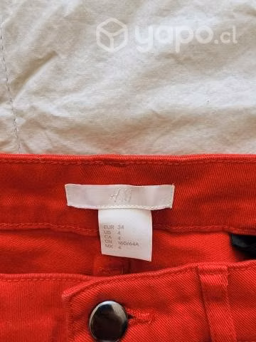 Short HM Nuevo Rojo Intenso - Imagen 2
