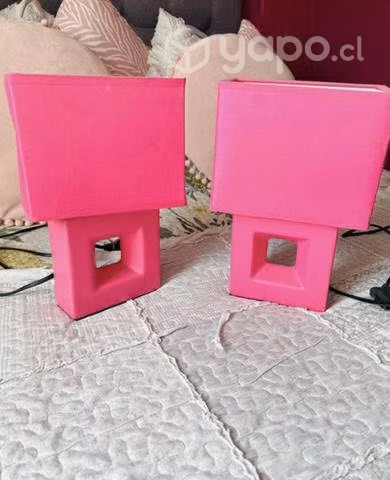 Lámparas rosadas