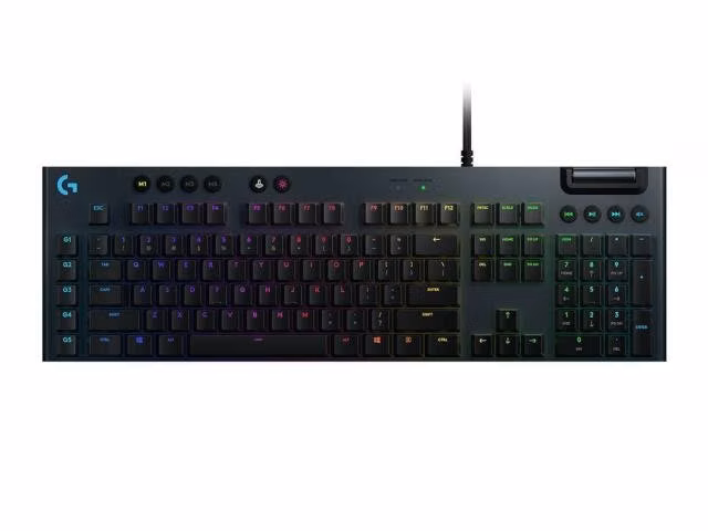 Teclado gamer Logitech G815 Tactile inglés RGB