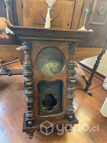 Antiquísimo reloj de pared alemán - Imagen 4