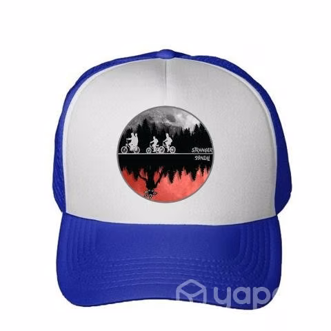 Gorra Jockey Logo Stranger Things Mundo Al revés