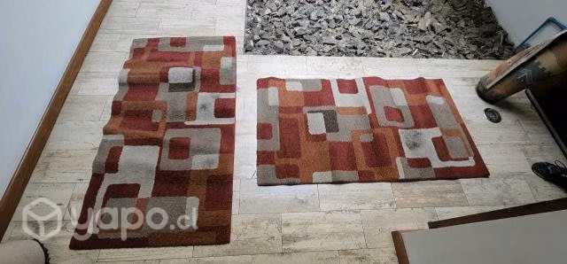 2 alfombras bajada de cama - Imagen 2