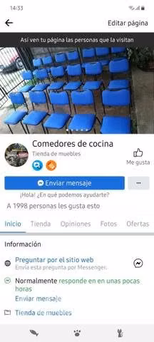 Comedor de cocina 6 sillas