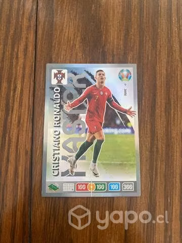 Carta Cristiano Ronaldo top master euro 2020