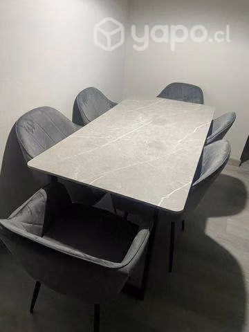 Comedor estilo mármol - Imagen 3