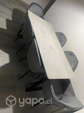 Comedor estilo mármol - Imagen 2