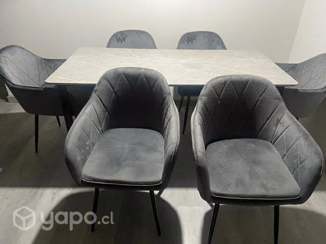 Comedor estilo mármol - Imagen 5