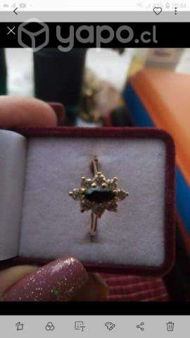 Anillo oro 18kil talla 14 - Imagen 4
